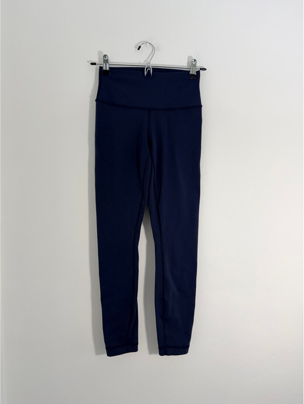 Lululemon Black High Rise Full Length Leggings Women's XS 4 Yoga Athletic Pants